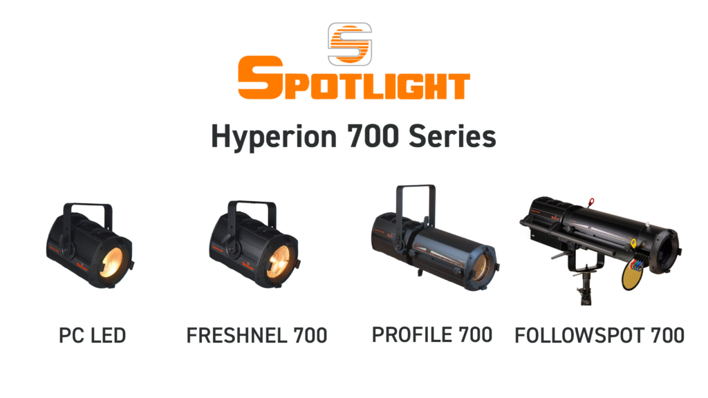 Новая флагманская серия светодиодных прожекторов Spotlight Hyperion 700