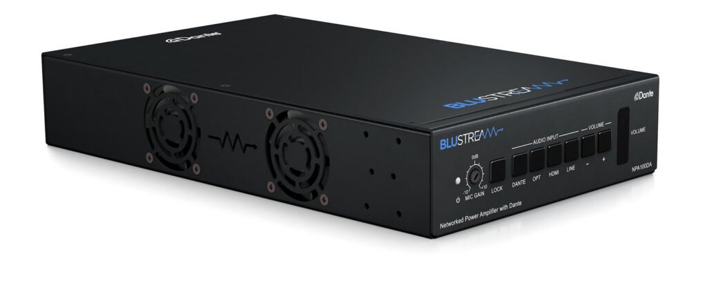 Blustream представляет усилитель мощности NPA100DA с поддержкой Dante